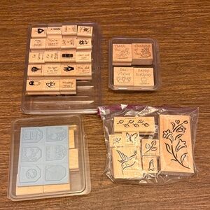 Stampin’ Up Rubber Stamp Sets